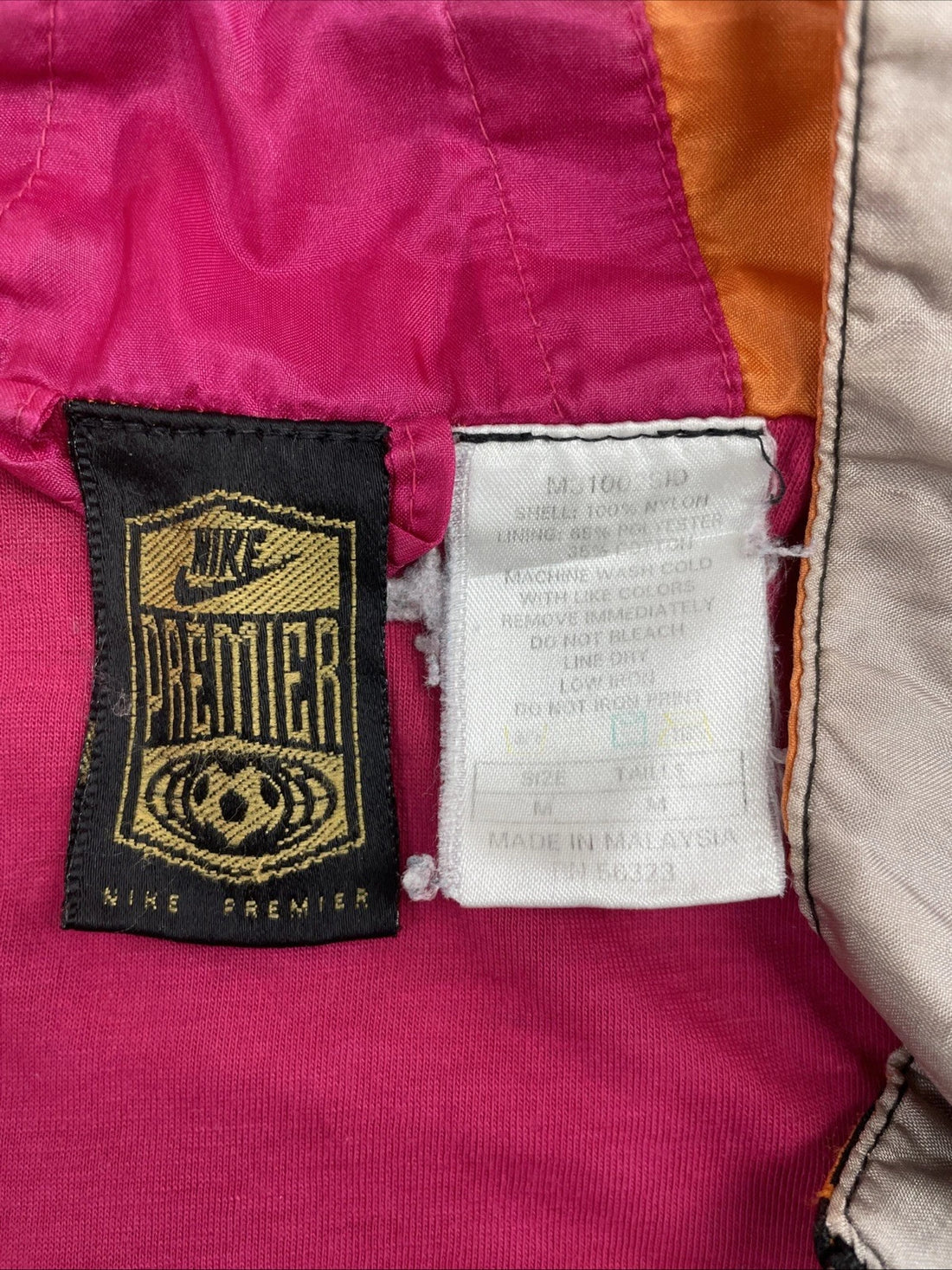 Vintage Nike Premier Windbreaker Light Jacket Size Medium