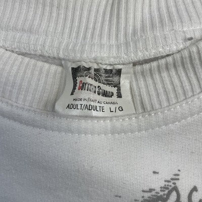 Vintage Bluenose Canada 50 Cents Crewneck Sweatshirt Size Large 90s