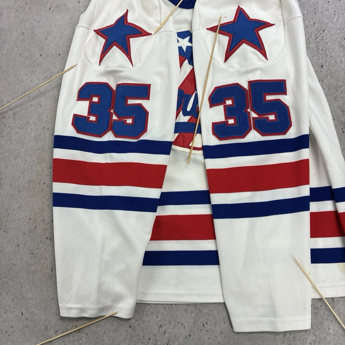 Vintage Rochester Americans Nice Guy Mike Keenan CCM Jersey Size XL AHL