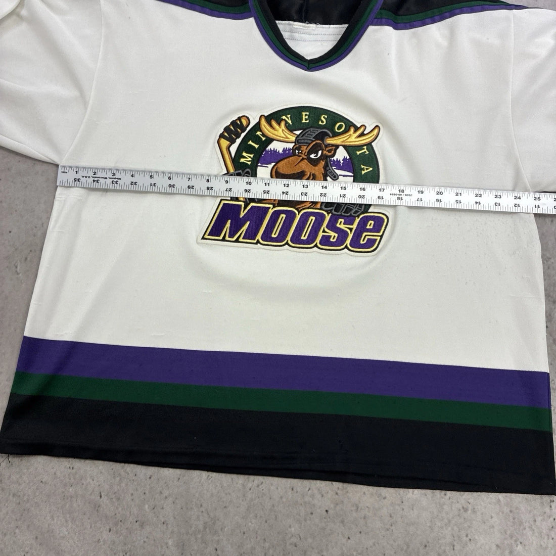 Vintage Minnesota Moose Hockey Jersey Size Large IHL