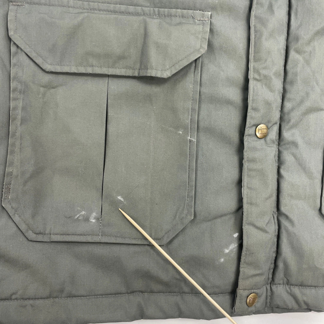 Vintage Woolrich Parka Coat Jacket Size Large Gray