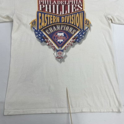 Vintage Philadelphia Phillies Division Champs Starter T-Shirt Size Large 90s MLB