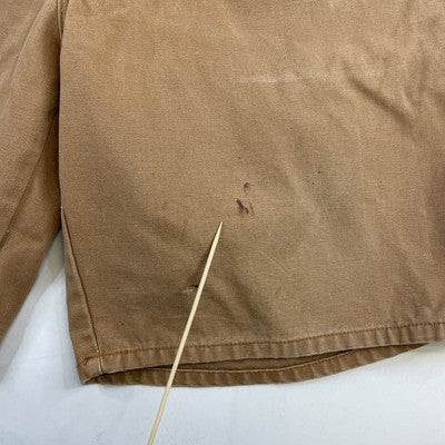 Vintage Big Smith Canvas Carpenter Work Shorts Size XL Brown