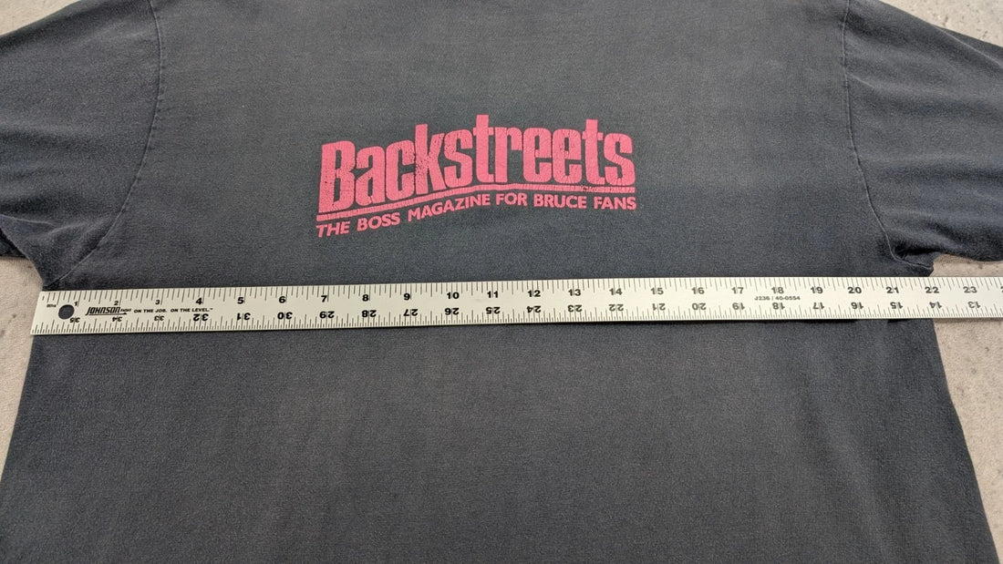 Vintage Backstreets Boss Bruce Springsteen T-Shirt Size XL 90s