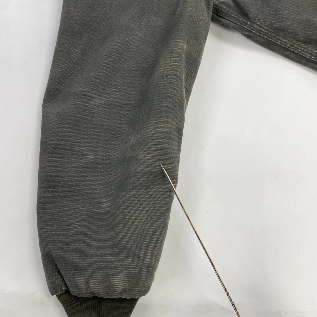 Dickies Canvas Bomber Work Jacket Size XL Green