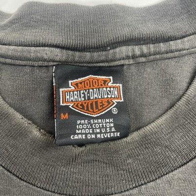 Vintage Harley Davidson Motorcycles All Roads Lead To T-Shirt Medium