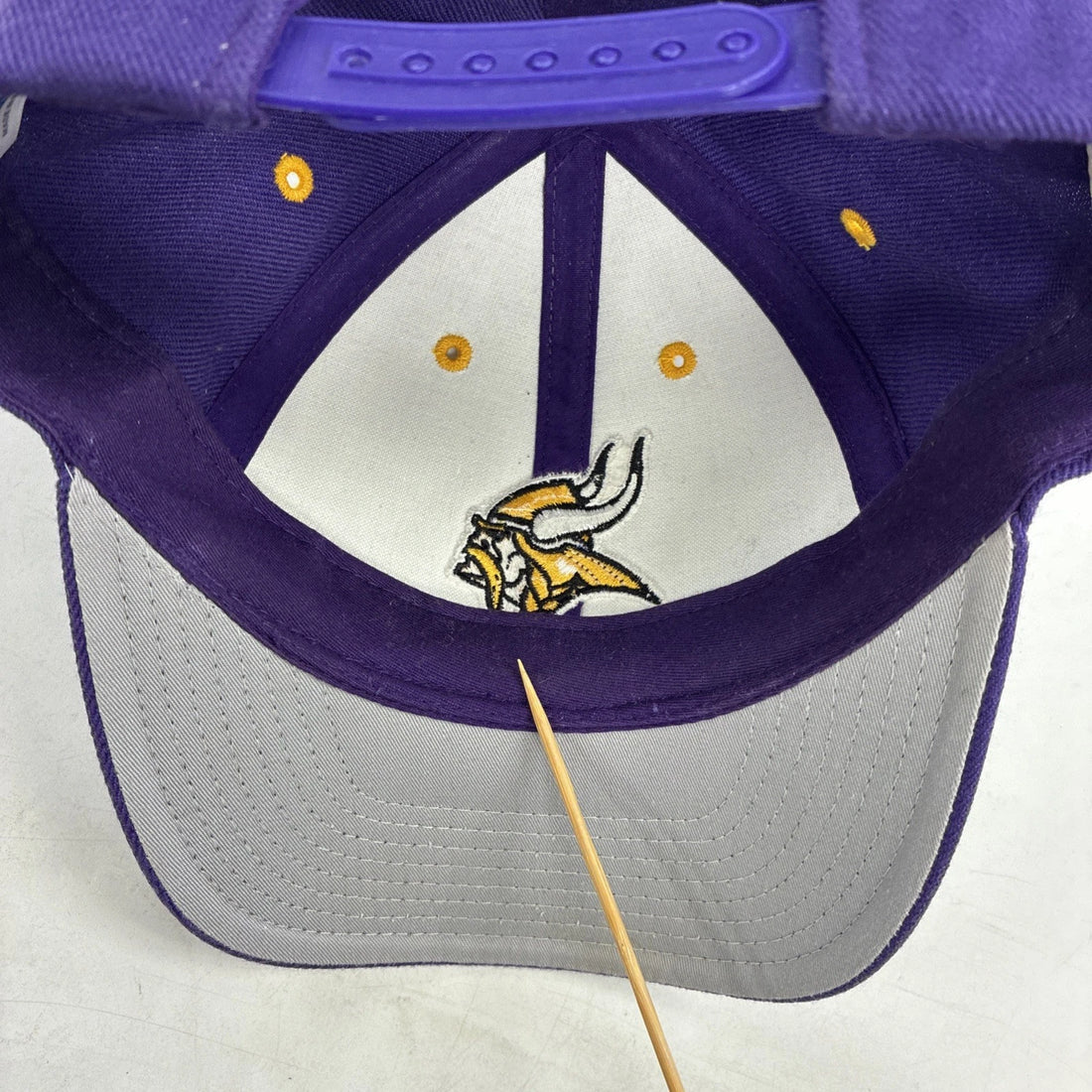 Minnesota Vikings Wool Logo Athletic Snapback Hat Cap OSFA NFL