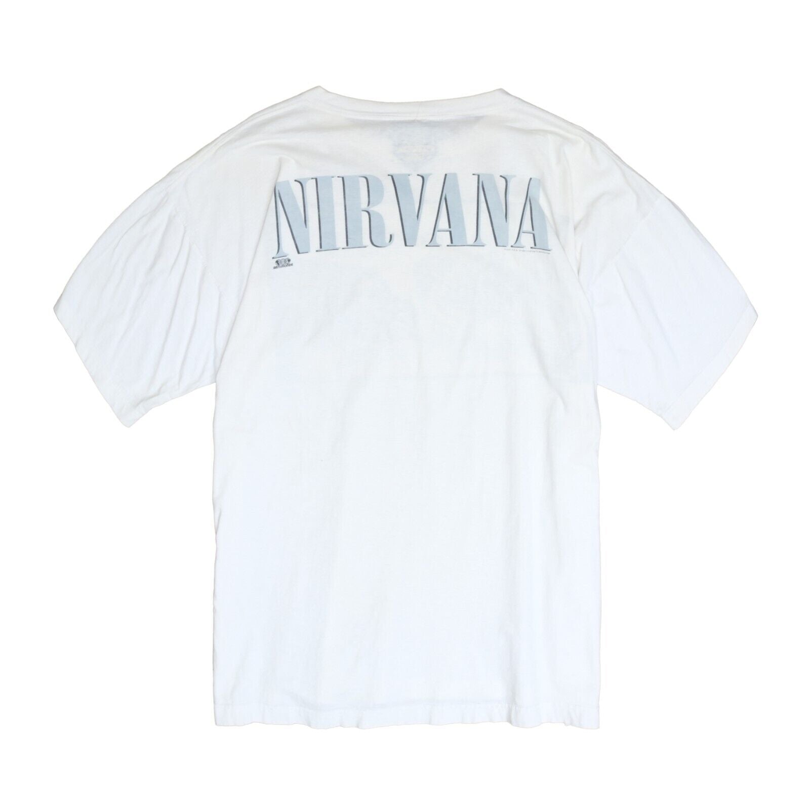 Vintage Nirvana Portrait Artimonde T-Shirt Size XL Kurt Cobain Band Tee  1996 90s