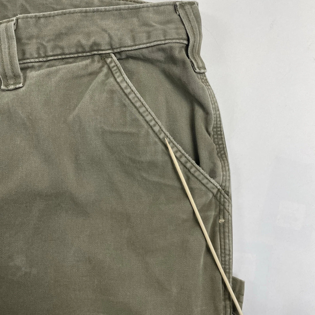 Carhartt Carpenter Work Pants Size 38 X 30 Green