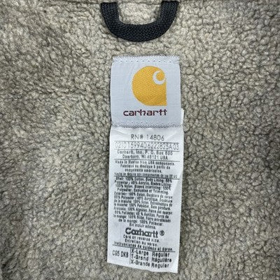 Carhartt Canvas Work Coat Jacket Size XL C95 DKB