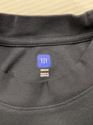 Yeezy Gap Unreleased Long Sleeve T-Shirt Size Medium Navy Blue