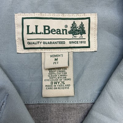 Vintage L.L. Bean Barn Coat Chore Work Jacket Womens Size Medium Blue