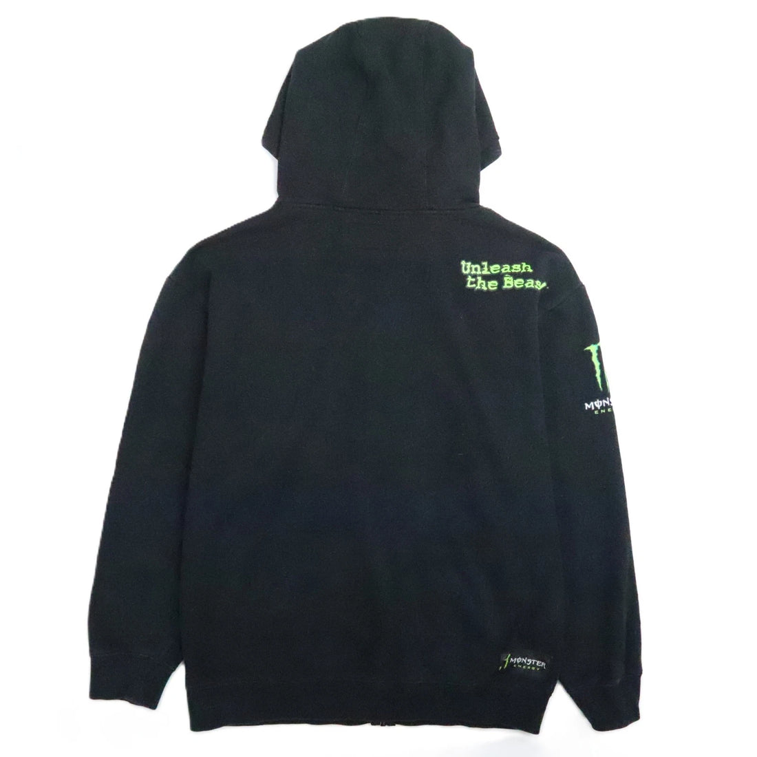 Monster Energy Unleash The Beast Full Zip Sweatshirt Hoodie Size Large
