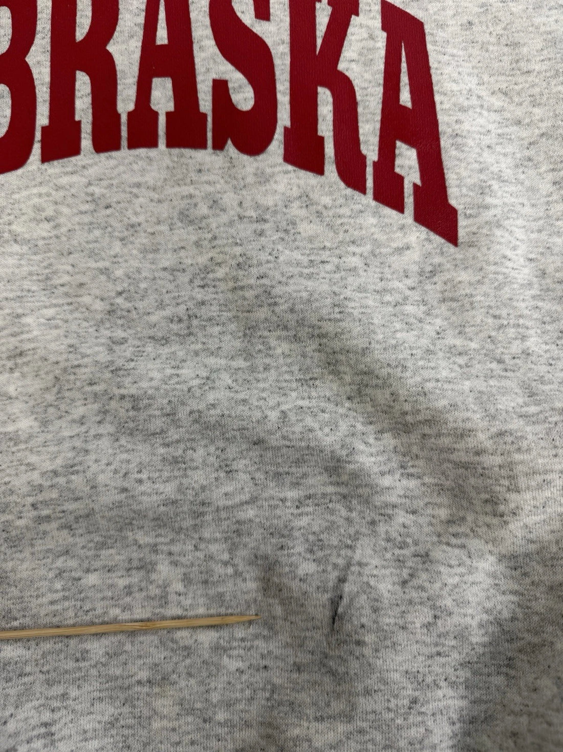 Vintage Nebraska Huskers Sweatshirt Hoodie Size Medium NCAA