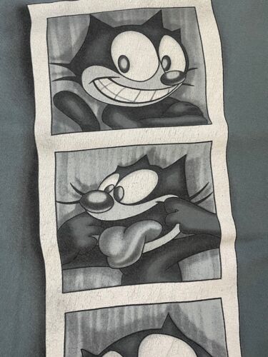 Vintage Felix The Cat Changes T-Shirt Size Large Cartoon Promo 1994 90s