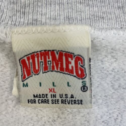 Vintage San Jose Sharks Nutmeg Sweatshirt Crewneck Size XL 1992 90s NHL