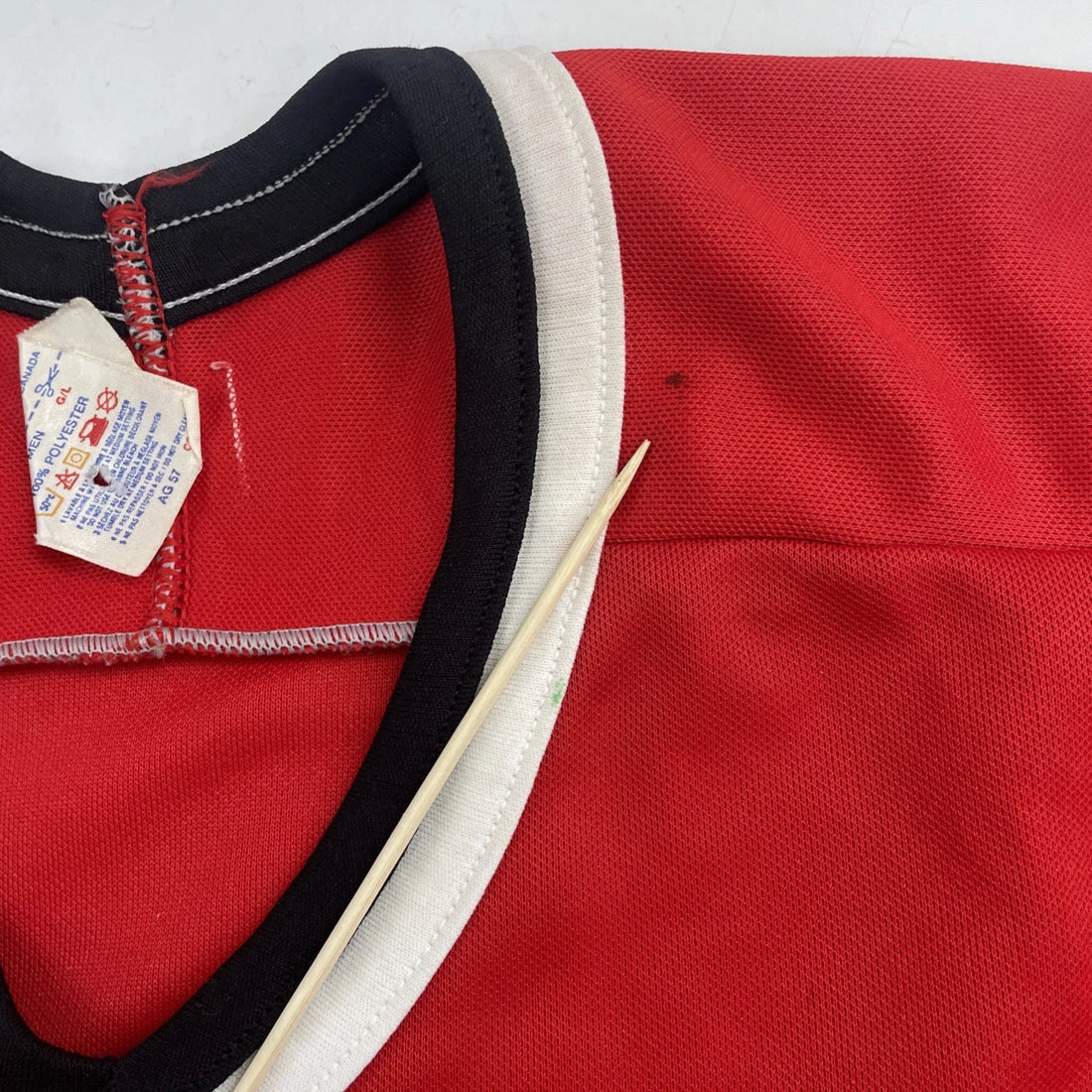 Vintage Chicago Blackhawks Bobby Hull CCM Hockey Jersey Size Large NHL