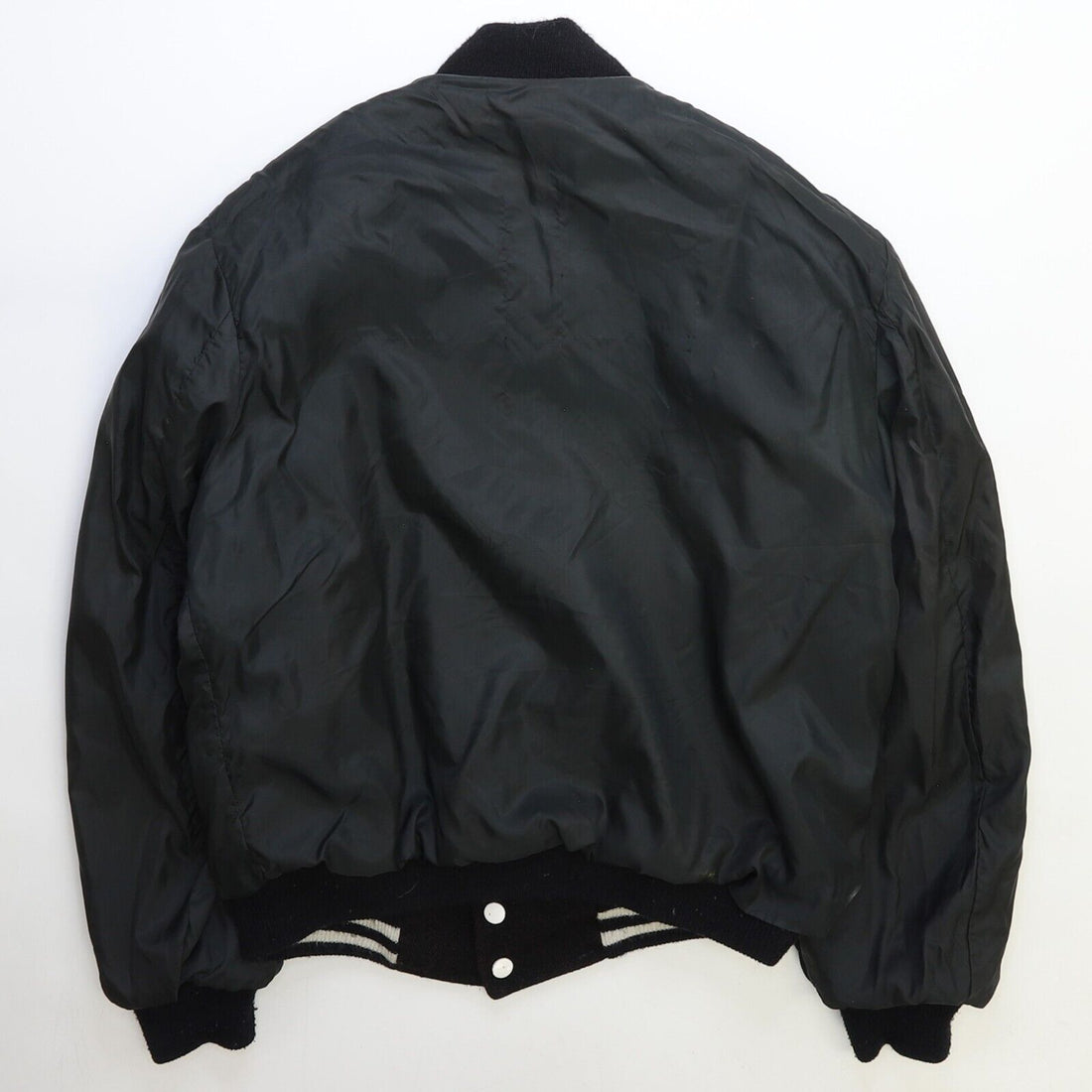 Vintage Bellingham High Wool Varsity Jacket Size Medium Reversible