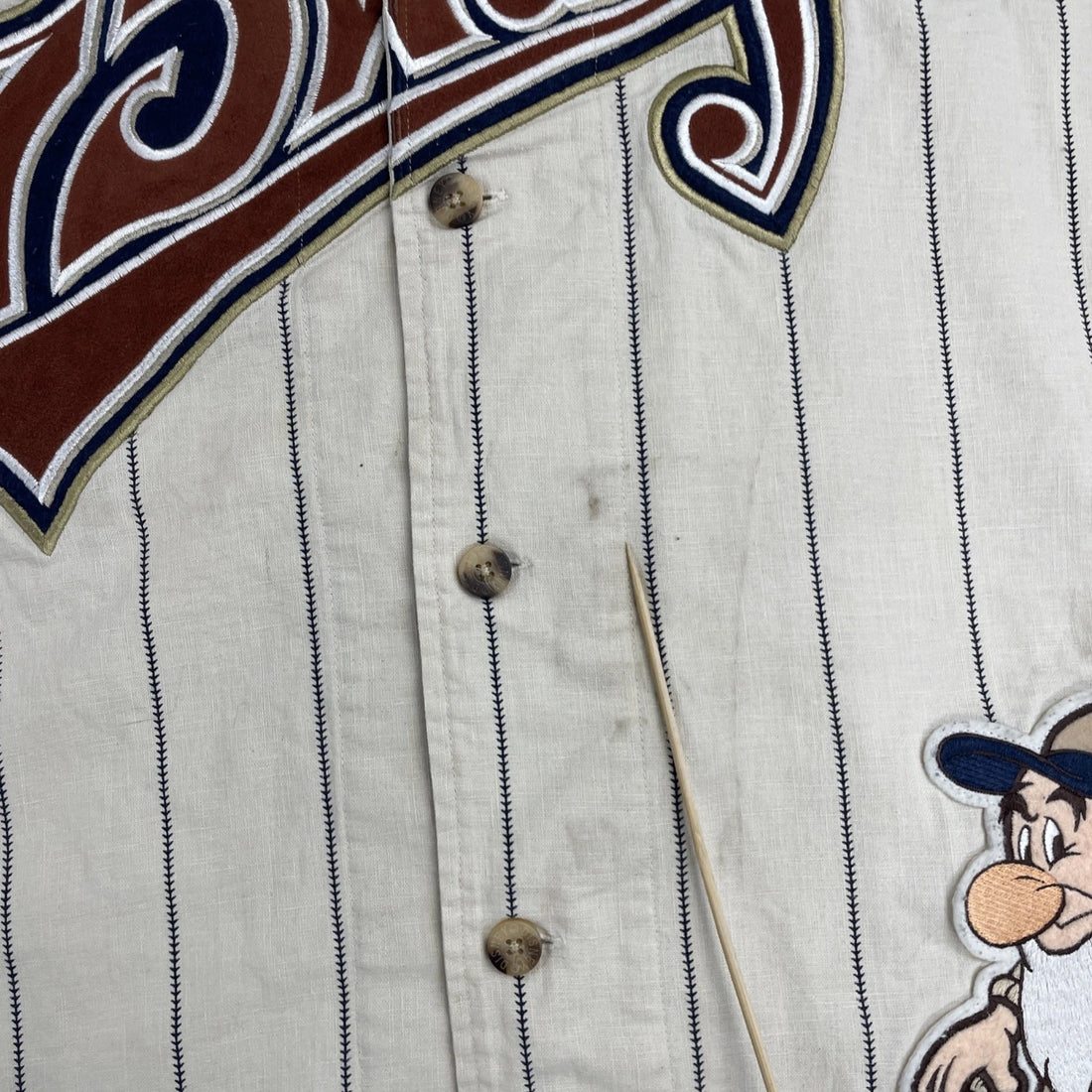 Vintage Snow White Seven Dwarfs Grumpy Disney Baseball Jersey Size XL