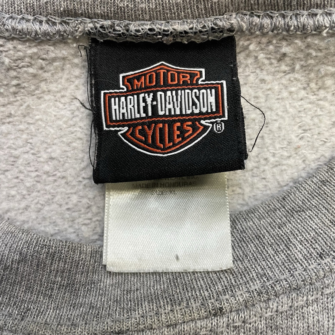 Harley Davidson Motorcycles Crewneck Sweatshirt Size XL Biker Gray