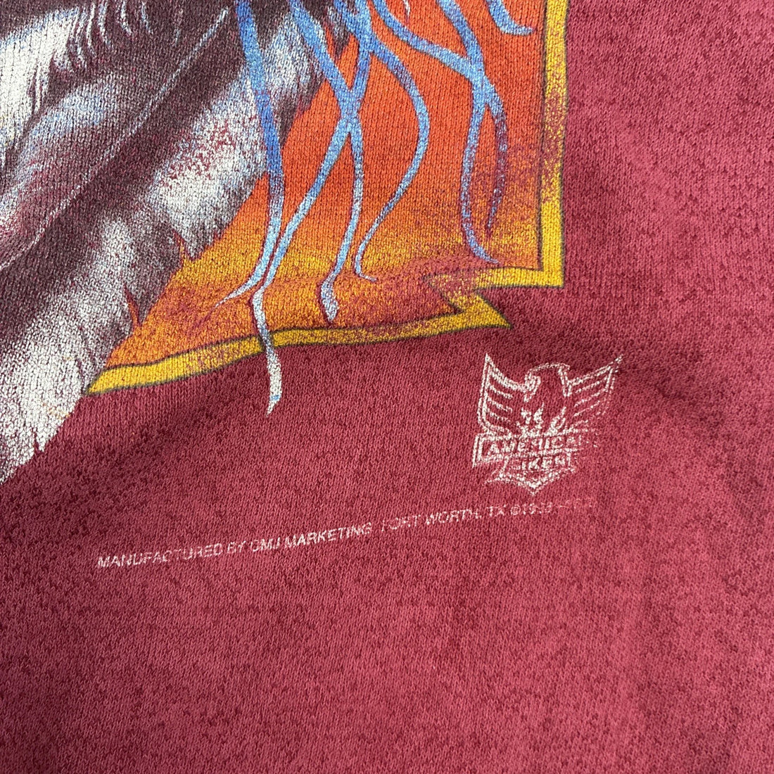 Vintage 3D Emblem Harley Davidson Motorcycles Ride With Wind Sweatshirt Medium