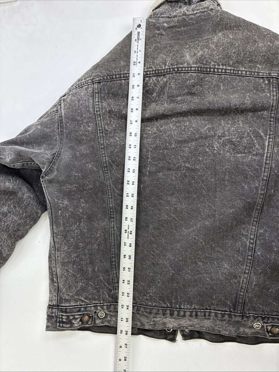 Vintage Levi's Sherpa Lined Denim Trucker Jacket Size Large
