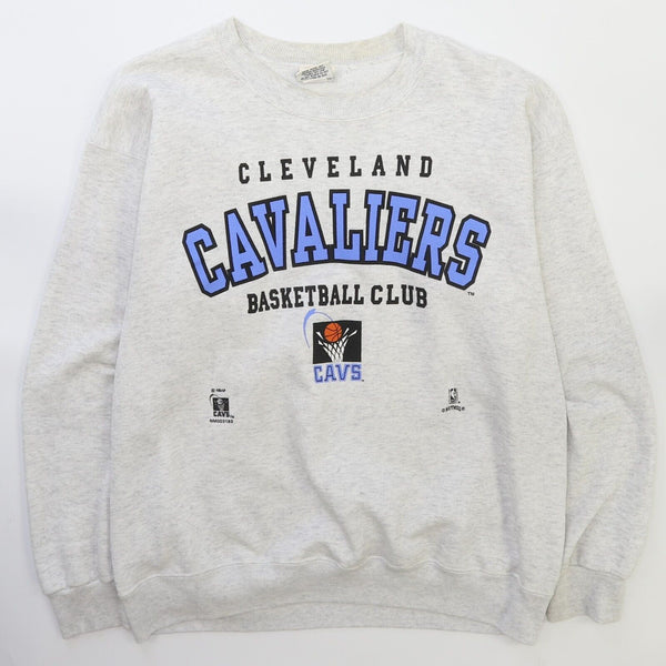 Vintage Cleveland Cavaliers Nutmeg Crewneck Sweatshirt Size Large 90s –  Throwback Vault