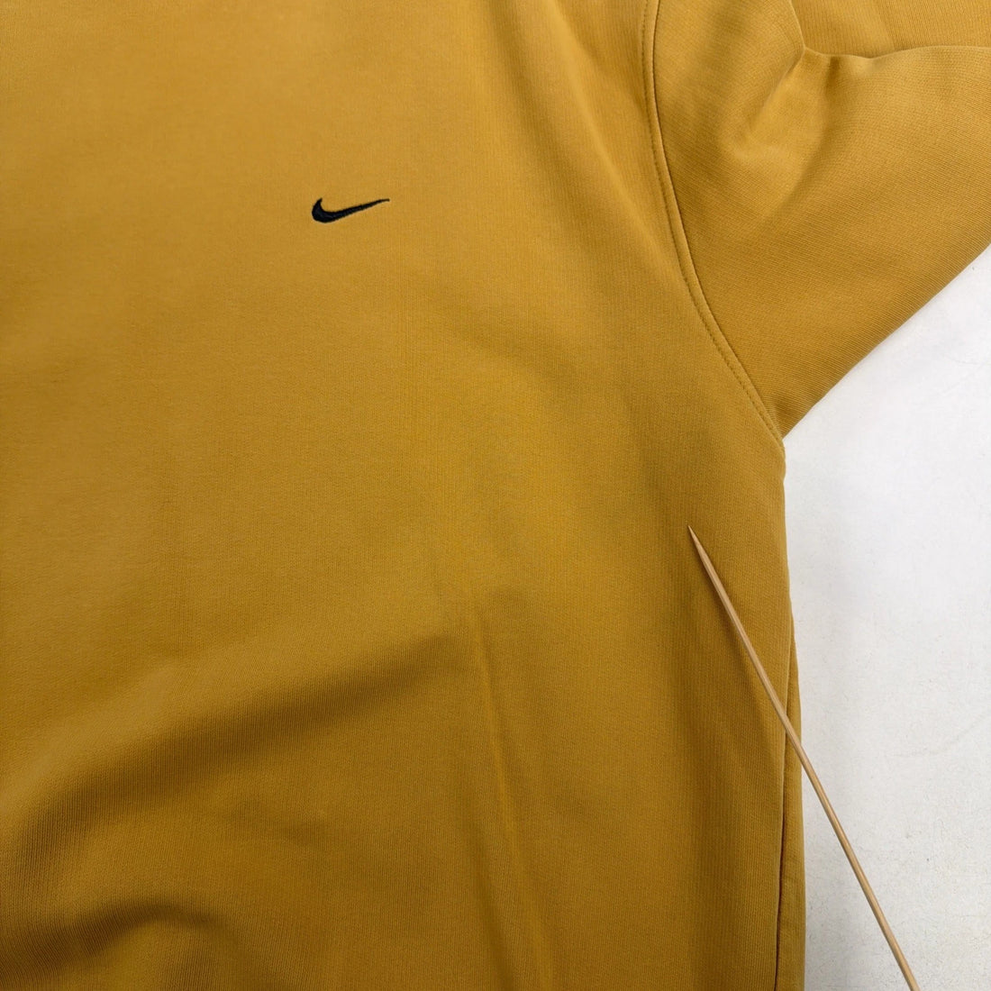 Vintage Nike Crewneck Sweatshirt Size XL Yellow Embroidered Swoosh