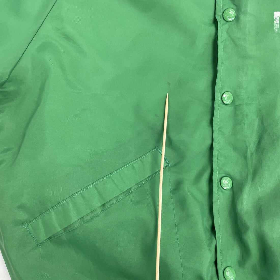 Vintage King Louie Bomber Jacket Size Medium Green