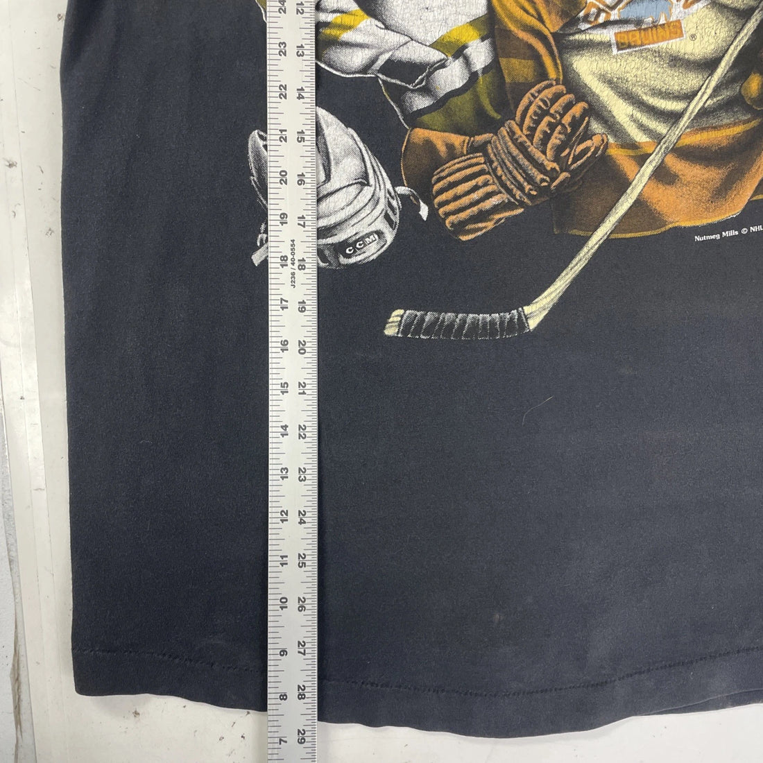 Vintage Boston Bruins Nutmeg T-Shirt Size XL 90s NHL