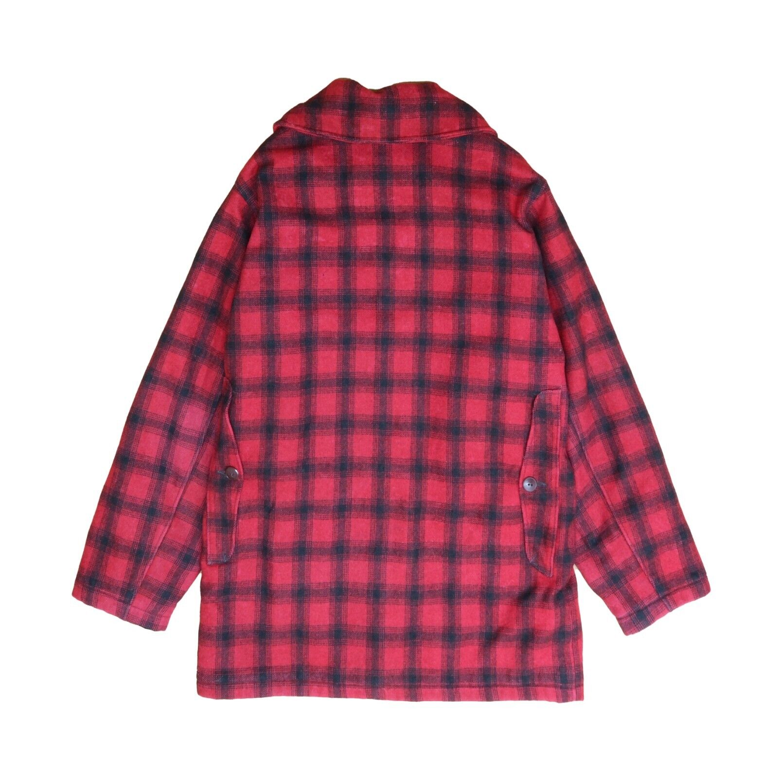 Woolrich red and hot sale black plaid jacket