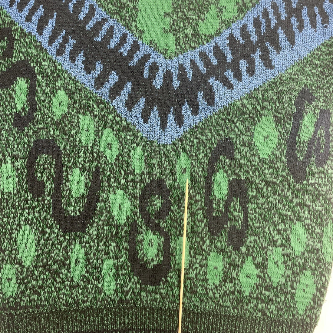 Vintage City Streets Abstract Crewneck Sweater Size Medium