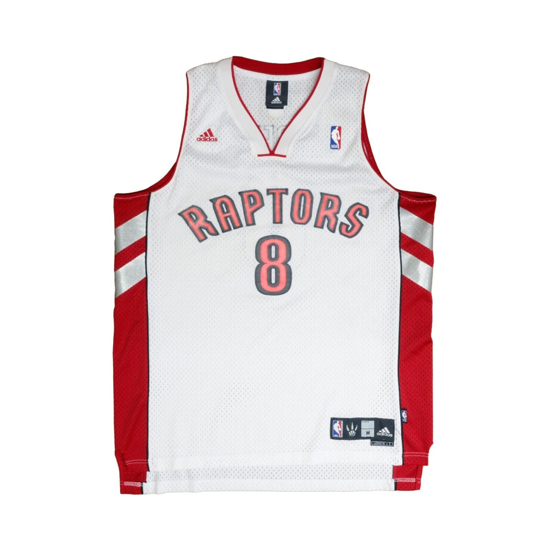 Vintage Toronto Raptors Jose Calderon Adidas Swingman Jersey Size Medium NBA