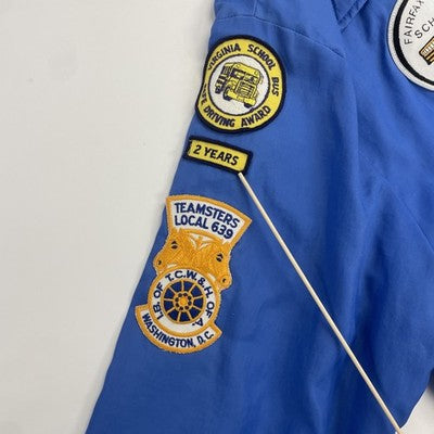 Vintage Fairfax County School Patch Light Jacket Size XL