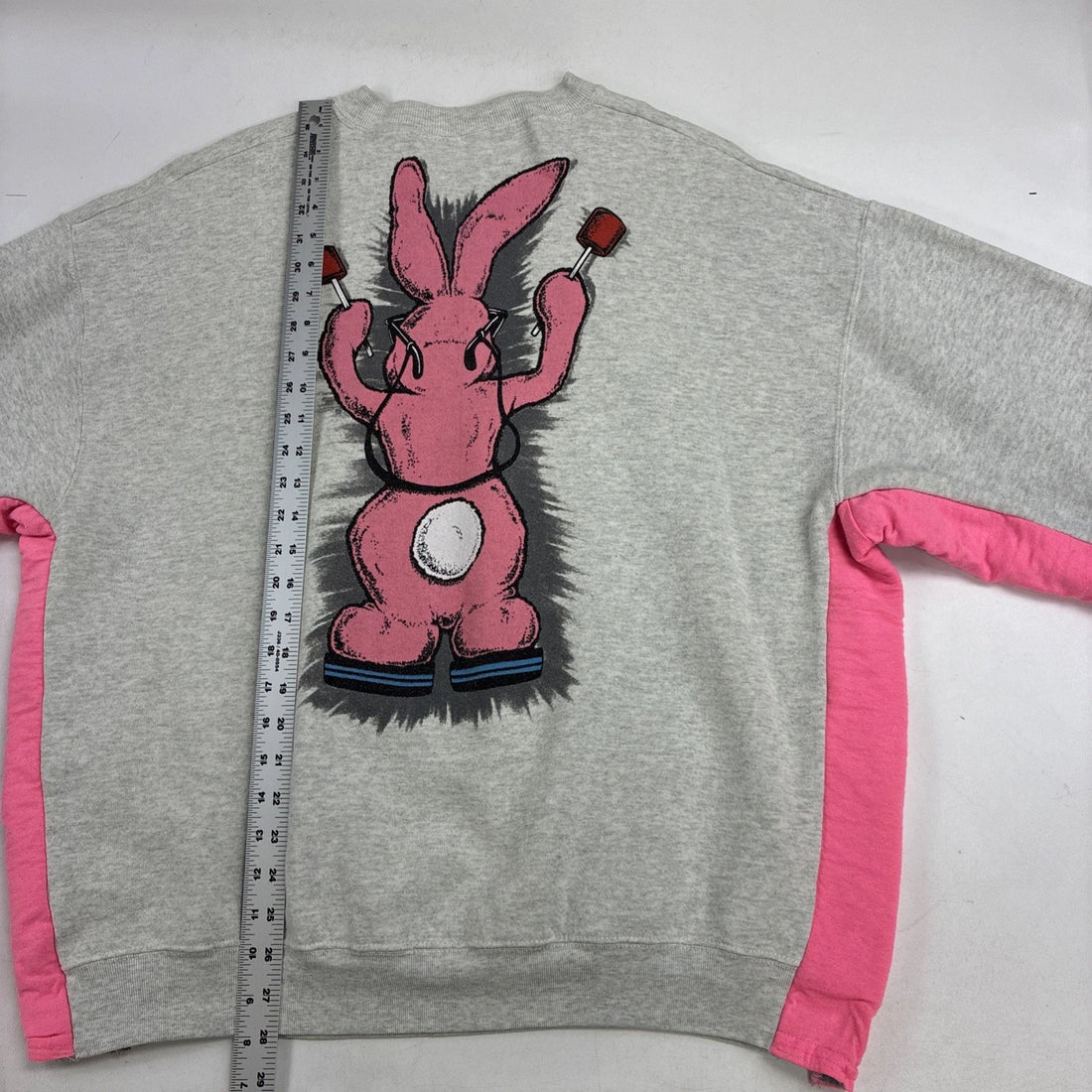 Vintage Energizer Bunny Breakthrough Crewneck Sweatshirt 2XL Batteries Promo 90s