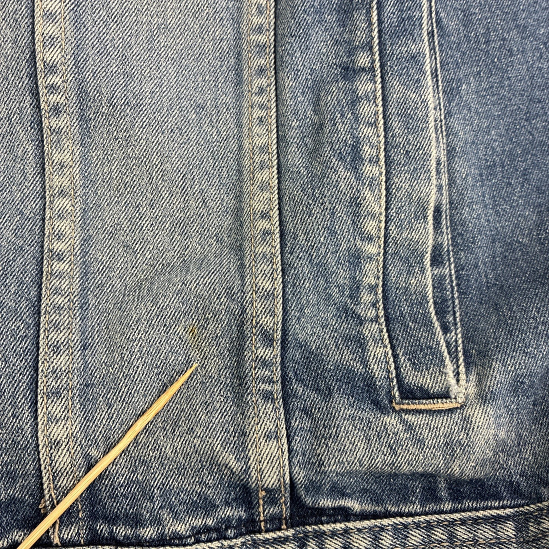 Vintage Mecca Jeans Denim Trucker Jacket Size XL Y2K