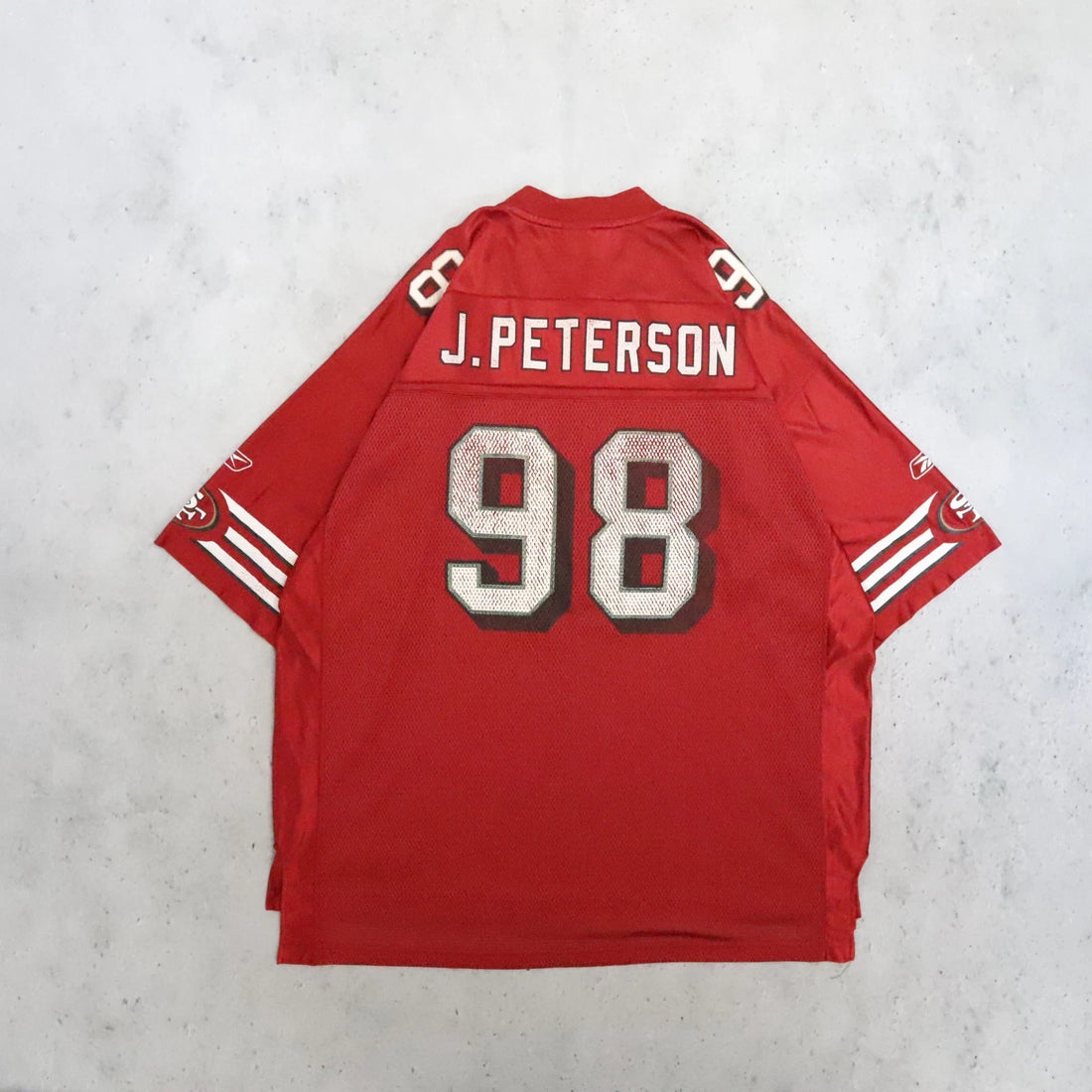 Vintage San Francisco 49ers Julian Peterson Reebok Jersey Size 2XL NFL