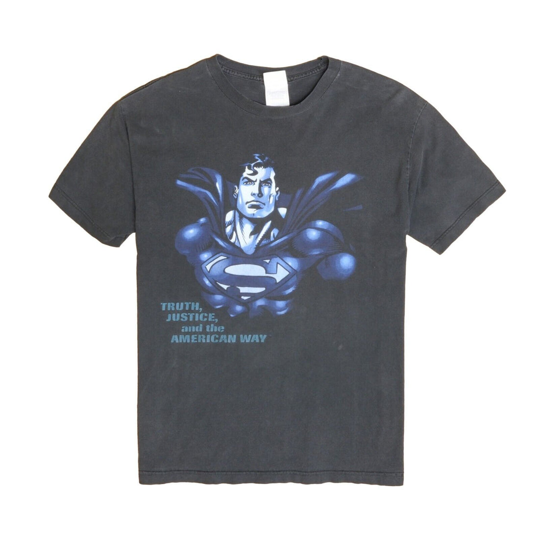 Vintage Superman American Way T-Shirt Size Large DC Comics