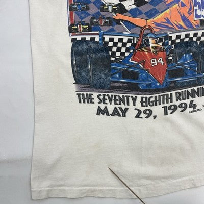 Vintage Indianapolis 500 Racing T-Shirt Size Medium 1994 90s