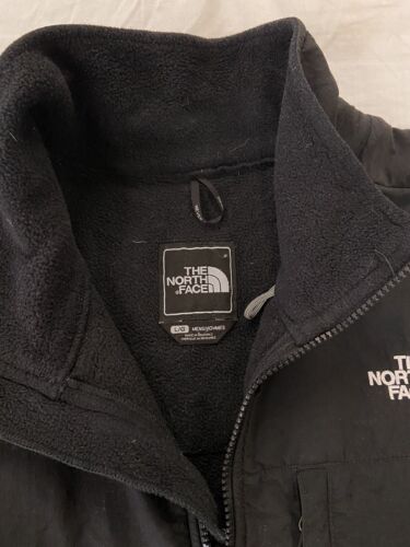 Vintage The North Face Denali Fleece Jacket Size Large Black Polartec