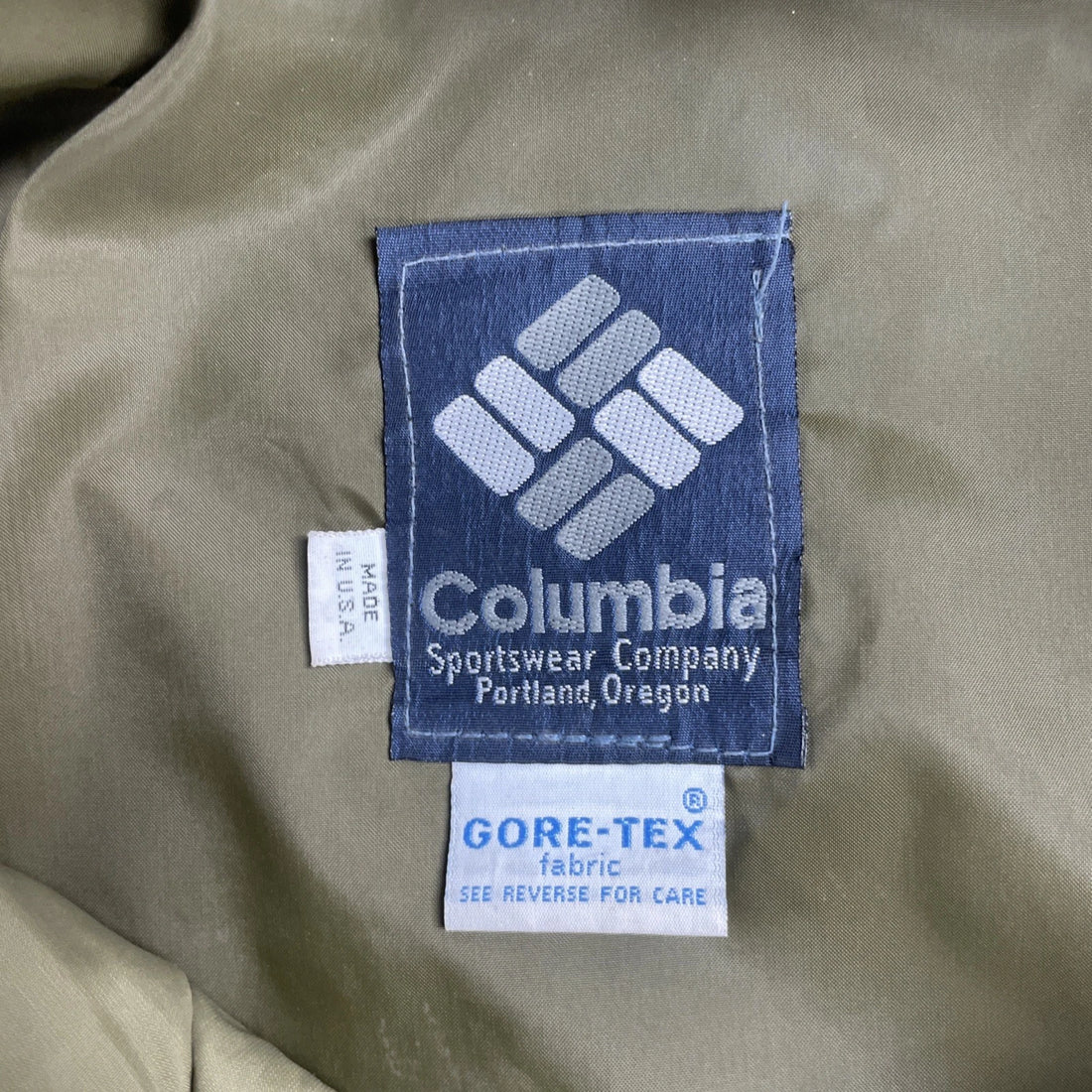 Vintage Columbia Duck Camo Parka Coat Jacket Size Large