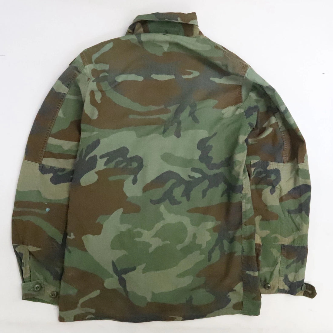 Military Woodland Camo Field Jacket Size Small Long