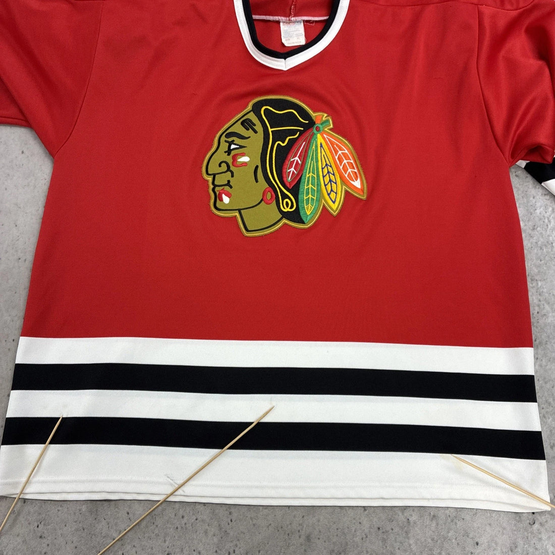 Vintage Chicago Blackhawks CCM Jersey Size XL NHL