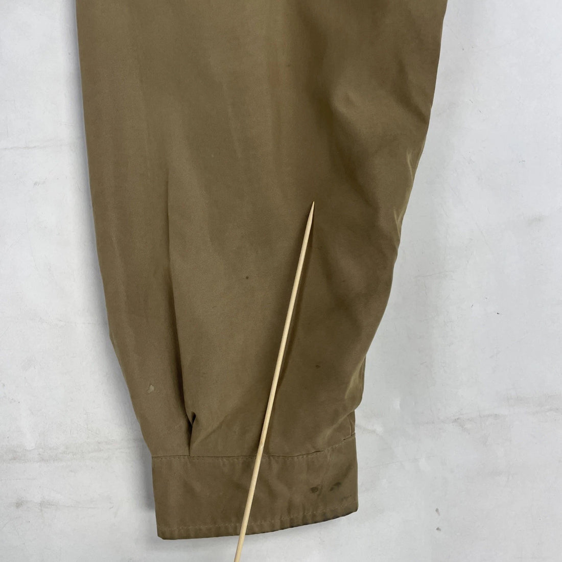 Eddie Bauer Bomber Jacket Size XL Tall Leather Collar