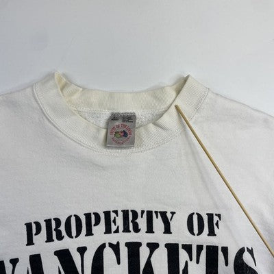 Vintage Wanckets Karate Dept Crewneck Sweatshirt Size XL 90s