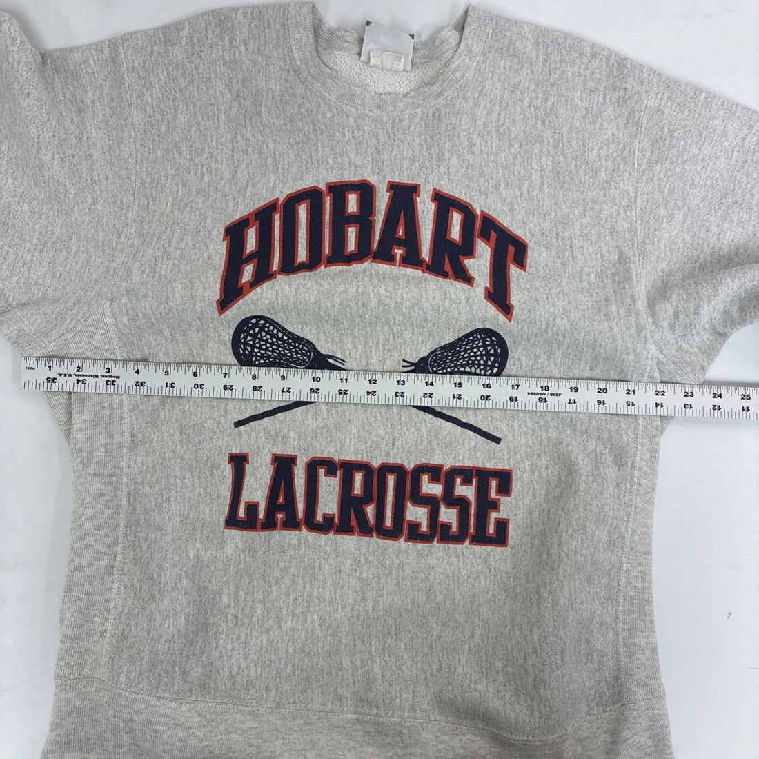 Vintage Hobart Lacrosse Crewneck Sweatshirt Size XL 90s