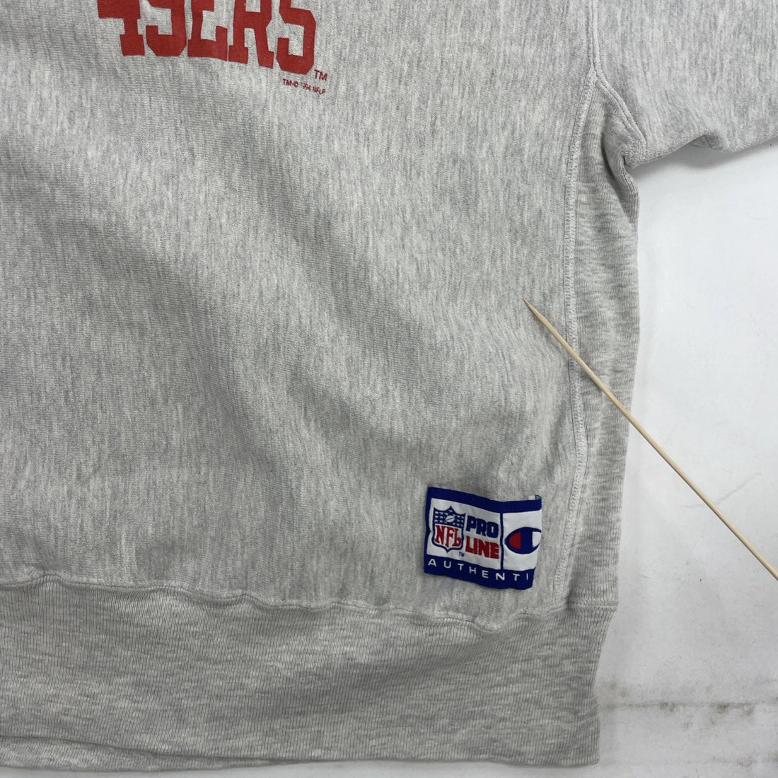 Vintage San Francisco 49ers Champion Reverse Weave Sweatshirt Large 1994 90s NFL