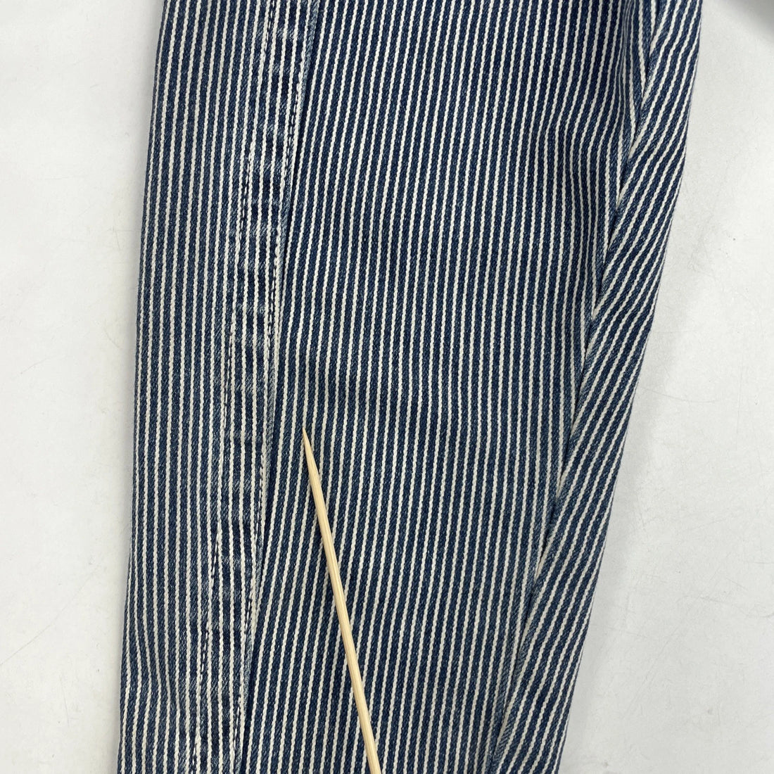 Lee Hickory Striped Trucker Jacket Womens Size XL