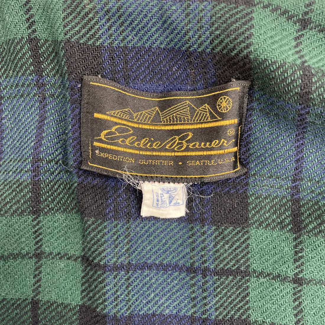 Vintage Eddie Bauer Wool Bomber Jacket Size Medium