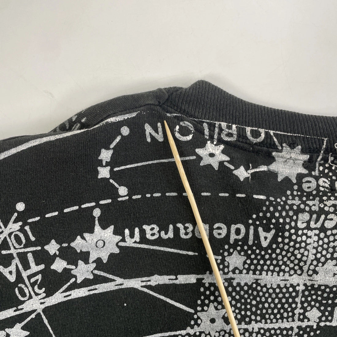 Vintage Space Constellation T-Shirt Size XL All Over Print 90s